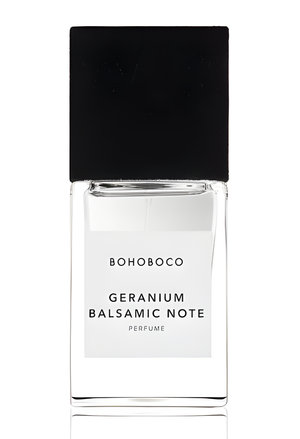 Geranium Balsamic Note by Bohoboco perfume bottle