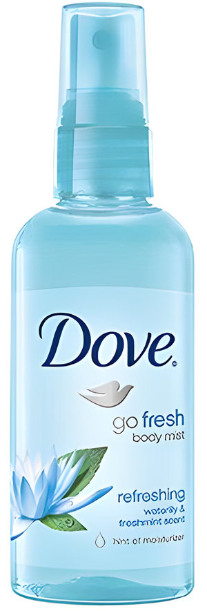 Go Fresh Waterlily & Freshmint by Dove perfume bottle