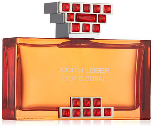 Exotic Coral by Judith Leiber perfume bottle