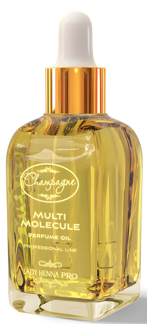 Green Mandarin or Happy New Year by Champagne perfume bottle