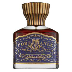 V for Vetiver by Fort & Manle perfume bottle