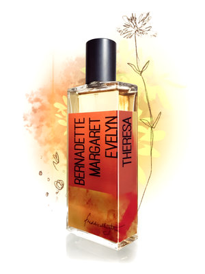 Bernadette Margaret Evelyn Theresa by Freddie Albrighton perfume bottle