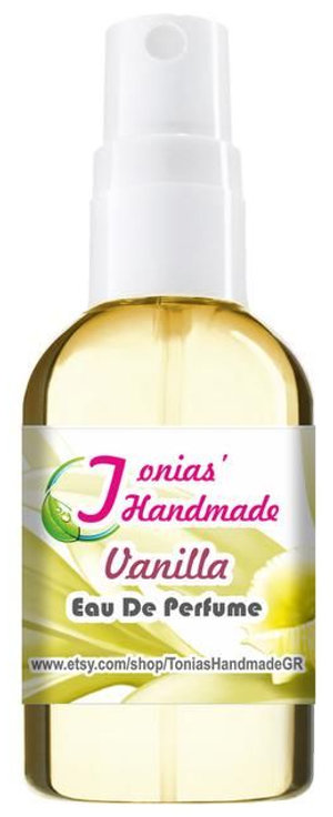 Vanilla by Tonias' Handmade perfume bottle