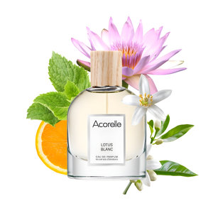 Lotus Blanc by Acorelle perfume bottle
