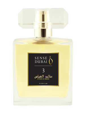 No. 3 by Sense Dubai perfume bottle