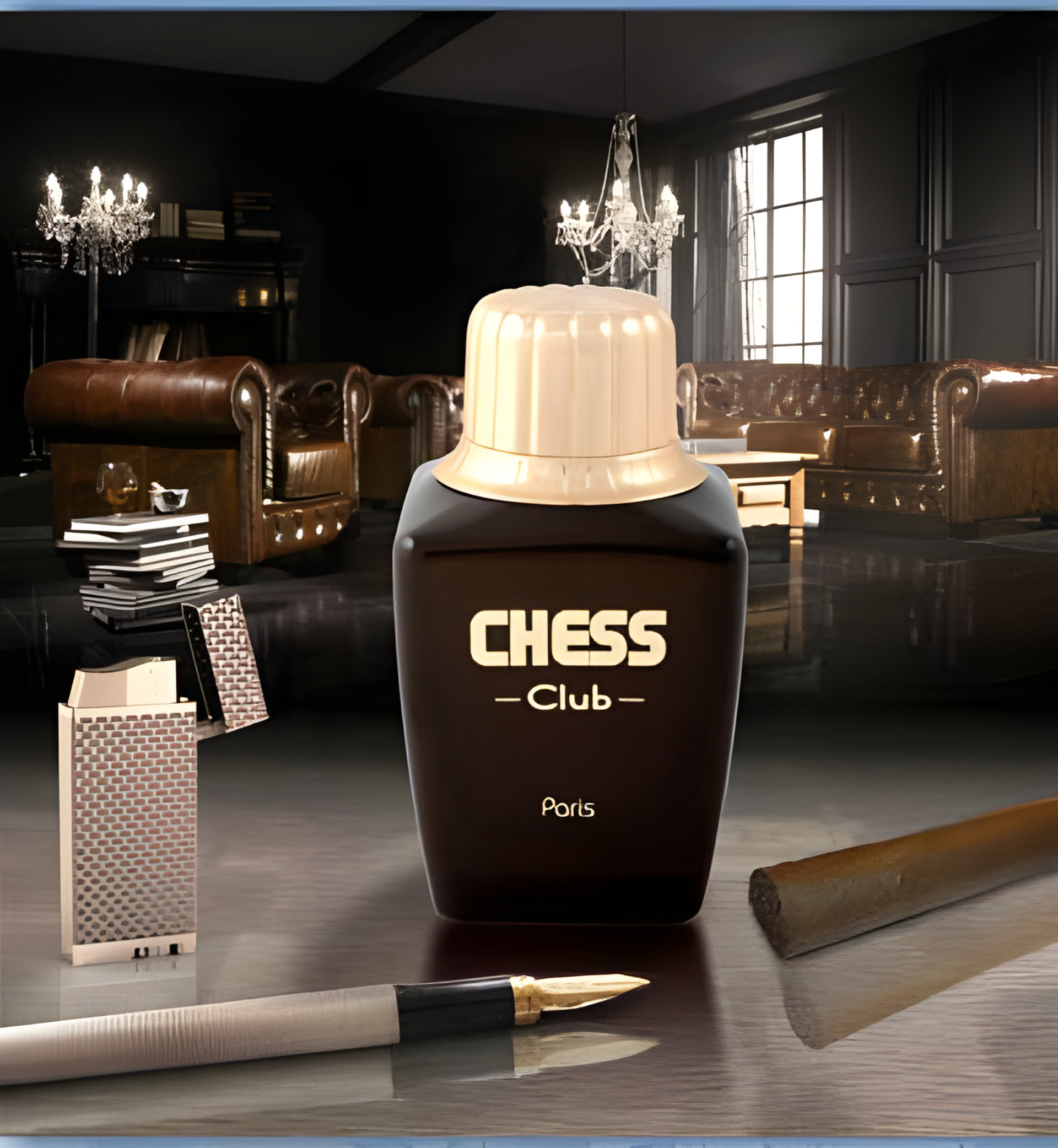 Chess Club by Yves de Sistelle