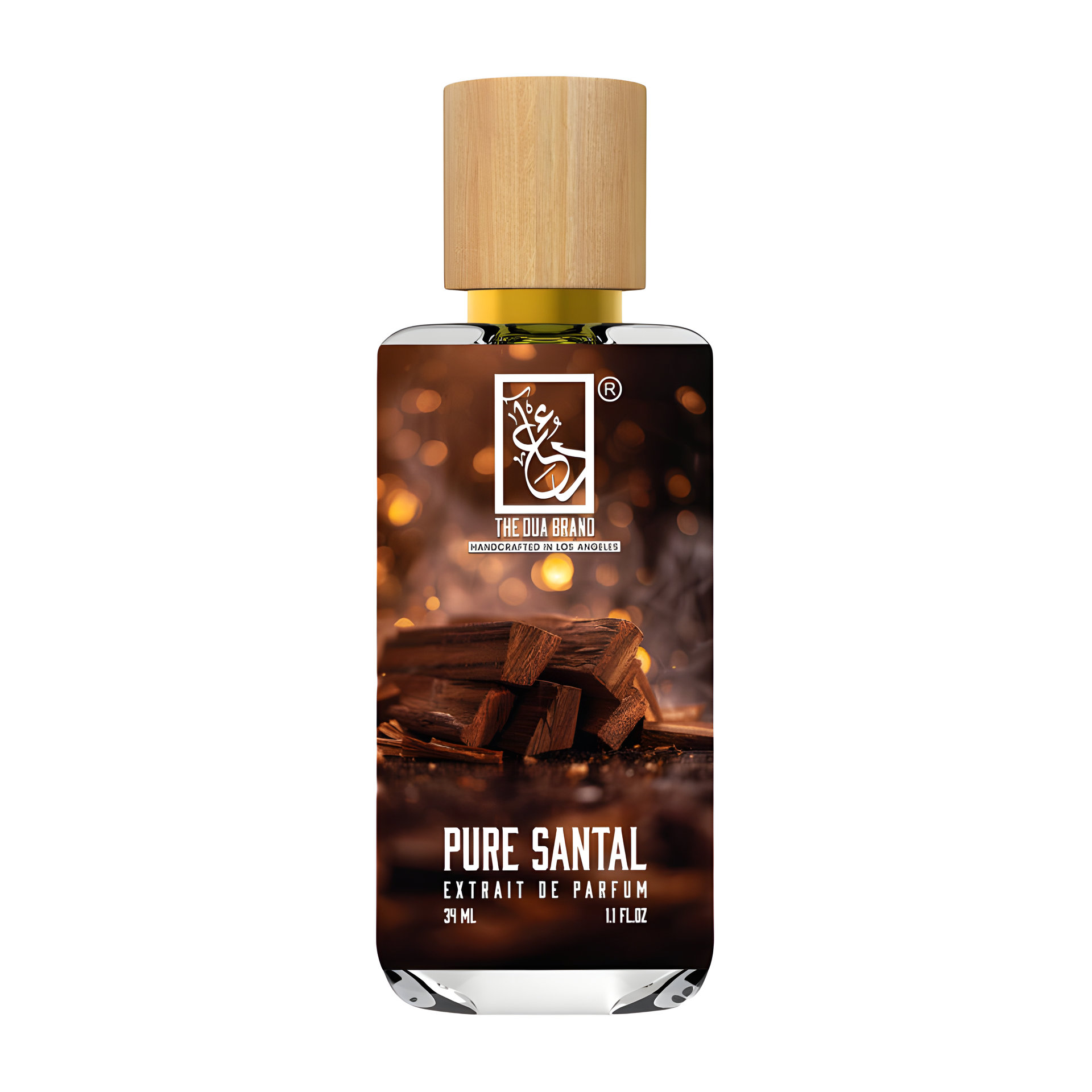 Pure Santal by The Dua Brand perfume bottle