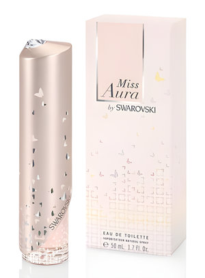 Miss Aura by Swarovski perfume bottle