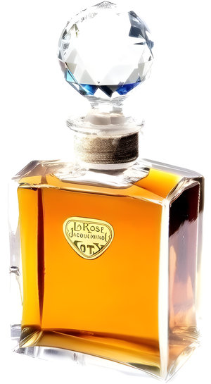 La Rose Jacqueminot by Coty perfume bottle