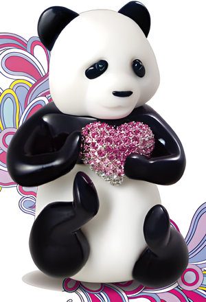 Q. Panda by S. Cute perfume bottle