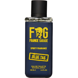 Sporty Fragrance Blue Tag by Frankie Garage perfume bottle
