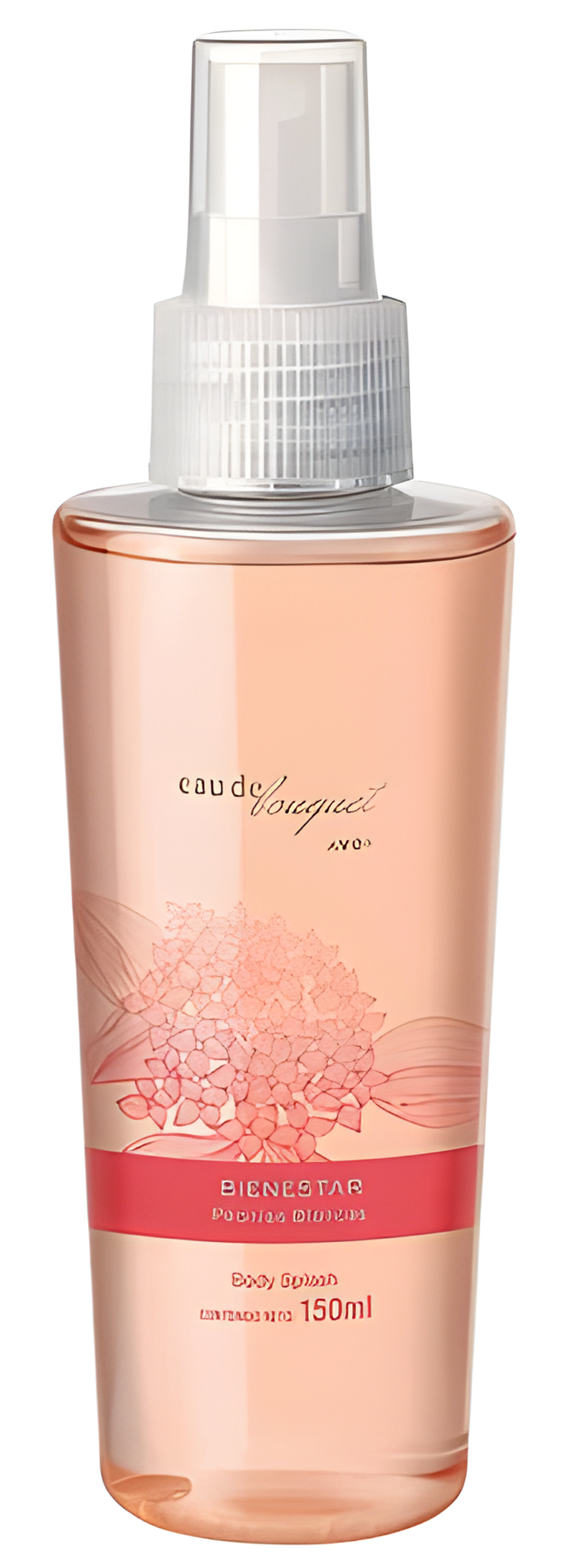 Eau de Bouquet Bienestar Peonías Blancas by Avon perfume bottle