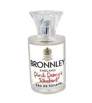 Pink Peony & Rhubarb by Bronnley perfume bottle