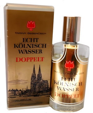 Echt Kölnisch Wasser Doppelt by Farina perfume bottle