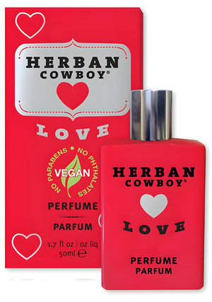 Love by Herban Cowboy perfume bottle