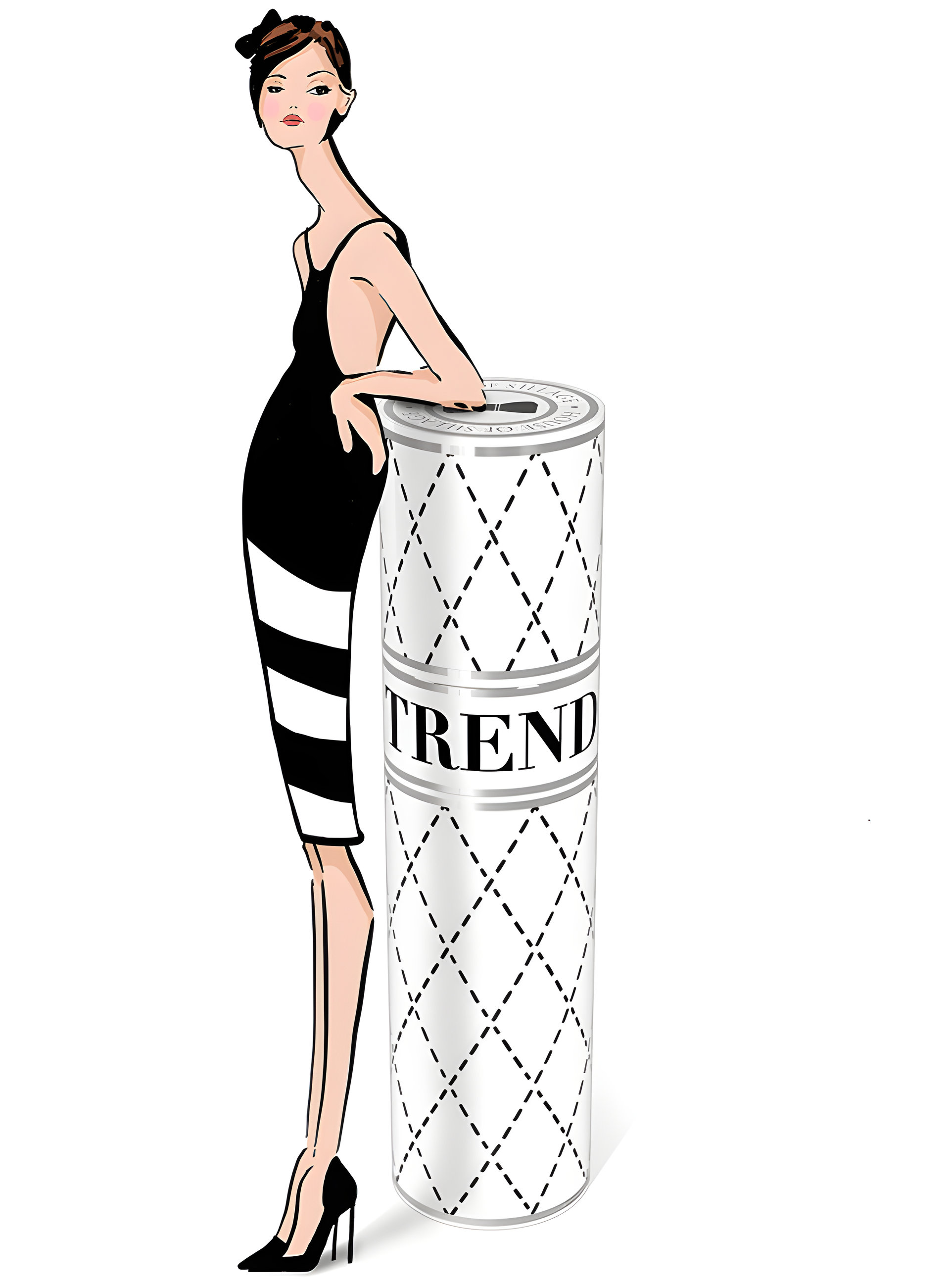 Picture of No. 6 Bow Deep fragrance