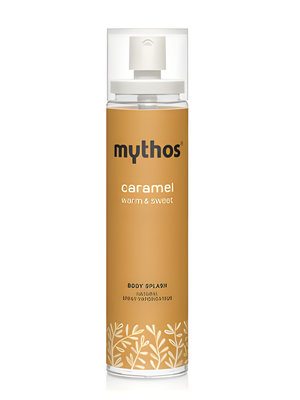 Caramel Warm & Sweet by Mythos perfume bottle