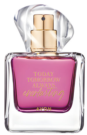 Today Tomorrow Always Everlasting by Avon perfume bottle