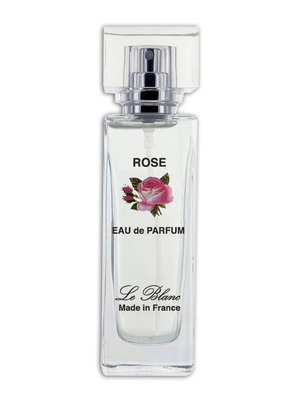 Rose by Le Blanc perfume bottle