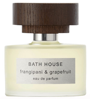 Frangipani & Grapefruit by Bath House perfume bottle