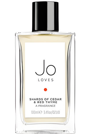 Shards of Cedar & Red Thyme by Jo Loves perfume bottle