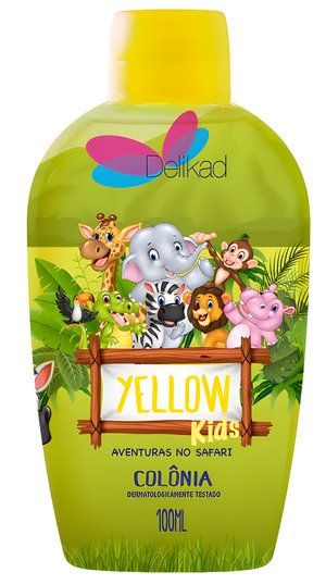 Aventuras No Safari Yellow Kids by Delikad perfume bottle