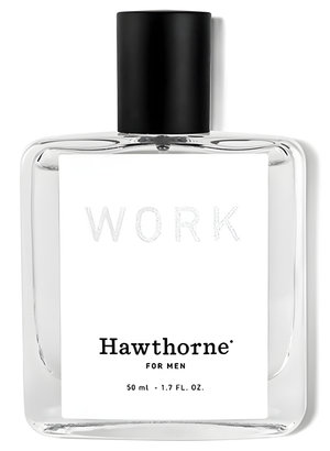 Work by Hawthorne perfume bottle