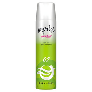 Throwback O2 by Impulse perfume bottle