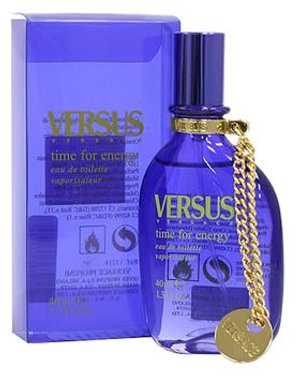 Versus Time for Energy by Versace perfume bottle