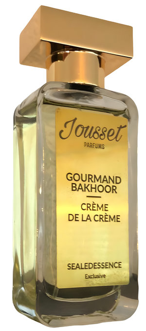 Gourmand Bakhoor Crème de La Crème Gold by Jousset Parfums perfume bottle