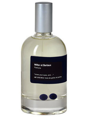 Close Your Eyes, and... /Bois de Gaiac Et Poire by Miller et Bertaux perfume bottle