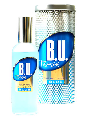 B.U. Tease Blue by Sarantis perfume bottle