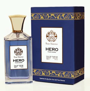 Hero by Rose Simonse perfume bottle