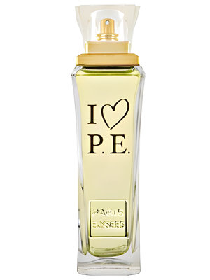 I Love P. E. by Paris Elysees perfume bottle