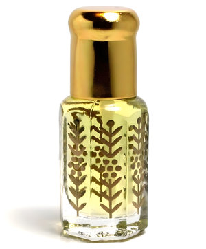 Al-Ghaliyah Bulgare Fleuri Et Animalique by Elixir Attar perfume bottle