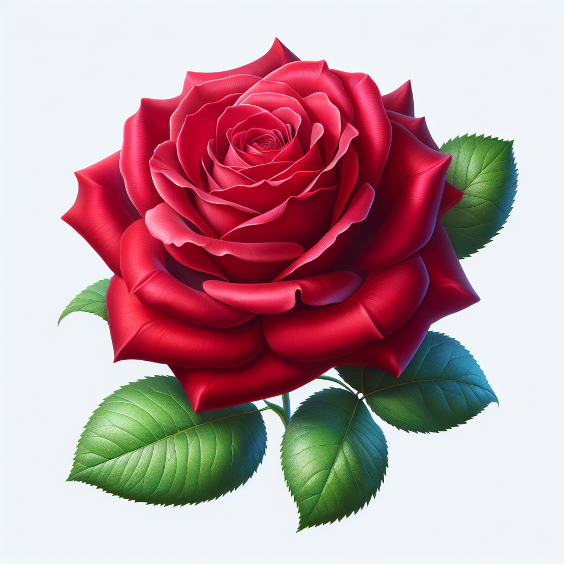 Picture of Red Rose note