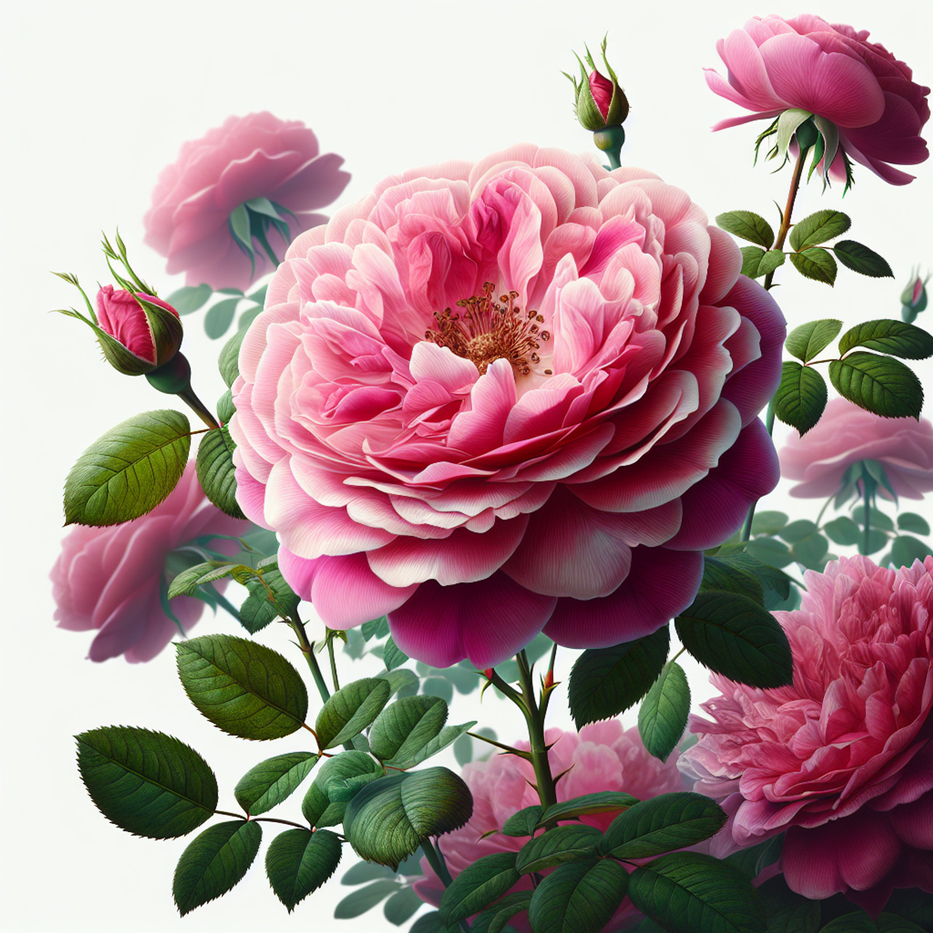 Picture of Rosa Damascena note