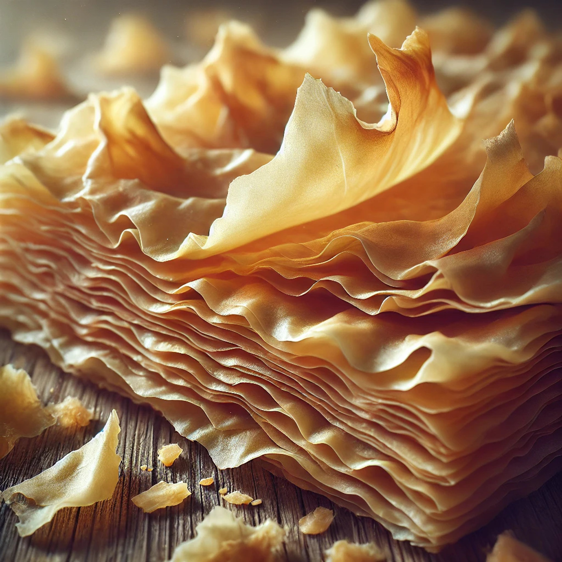 Picture of Phyllo Pastry note