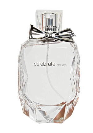Celebrate by NY & Co. perfume bottle