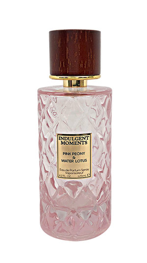 Pink Peony & Water Lotus by Indulgent Moments perfume bottle