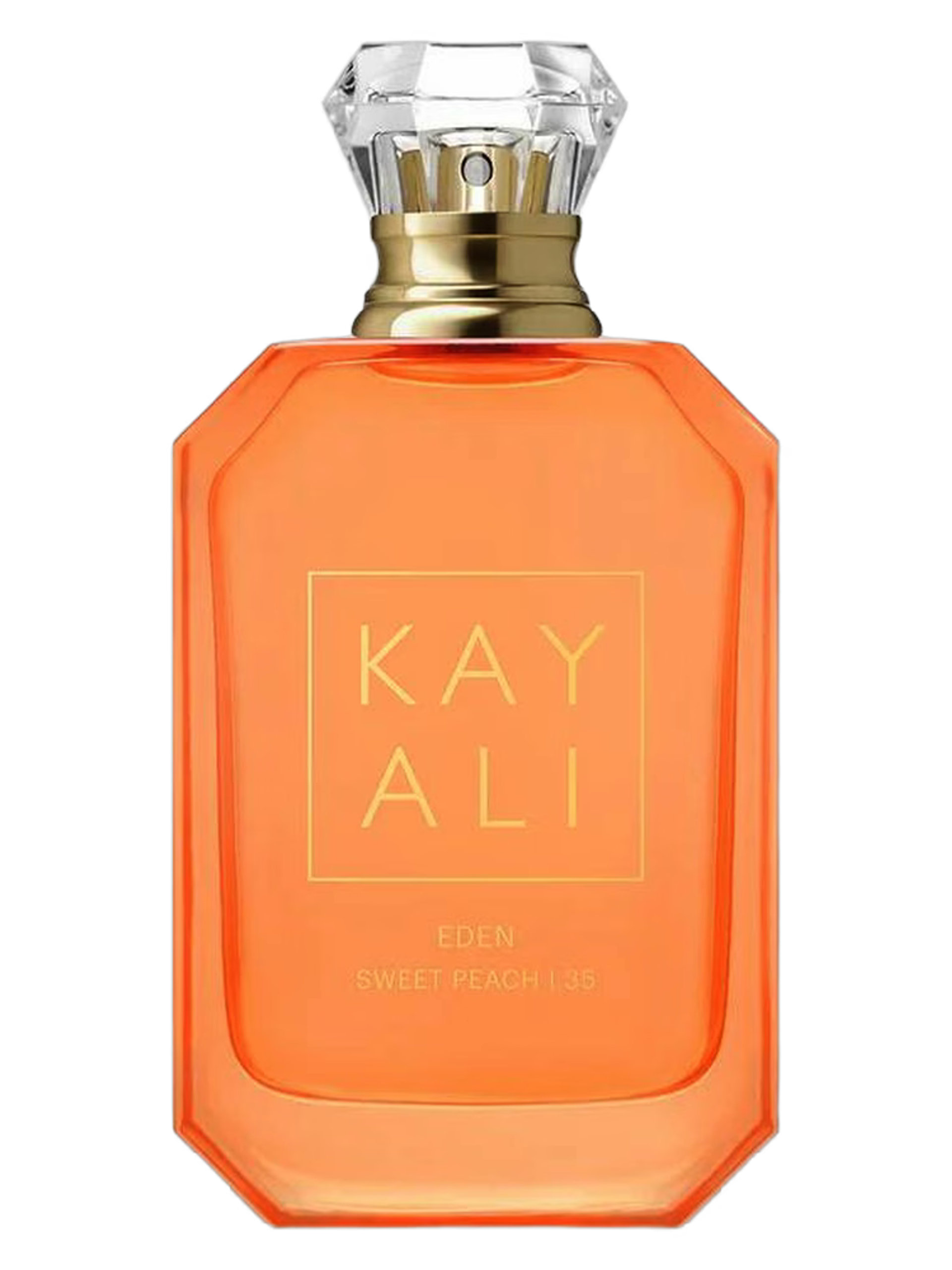 Eden Sweet Peach | 35 Eau de Parfum by Kayali Fragrances perfume bottle