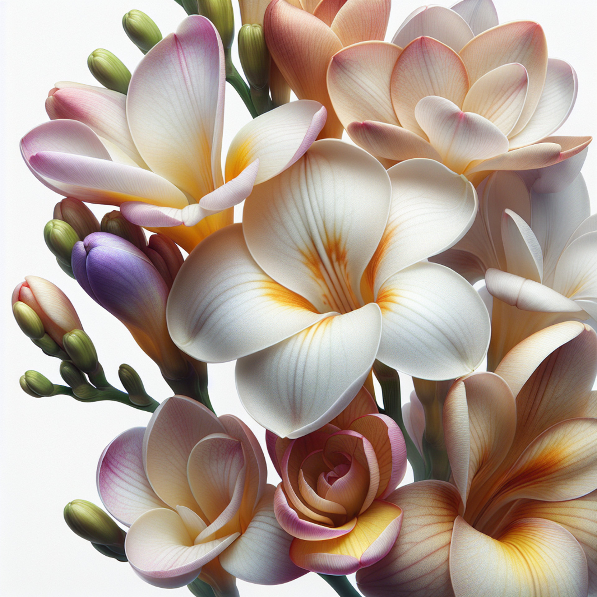 Picture of Freesia Petals note