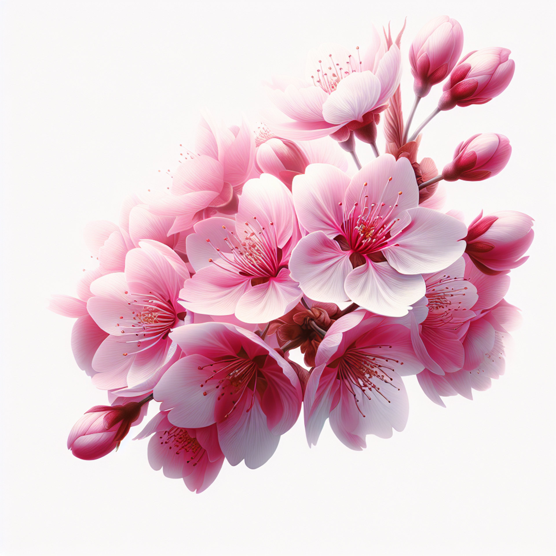 Picture of Japanese Cherry Blossom note