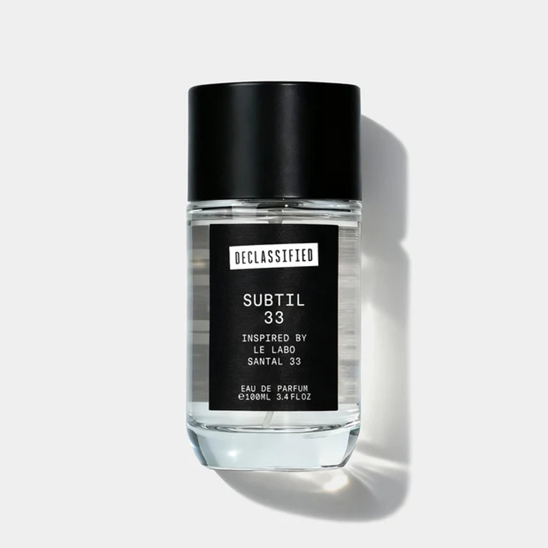 Subtil 33 Eau de Parfum 3.4 oz / 100 ml by DECLASSIFIED perfume bottle