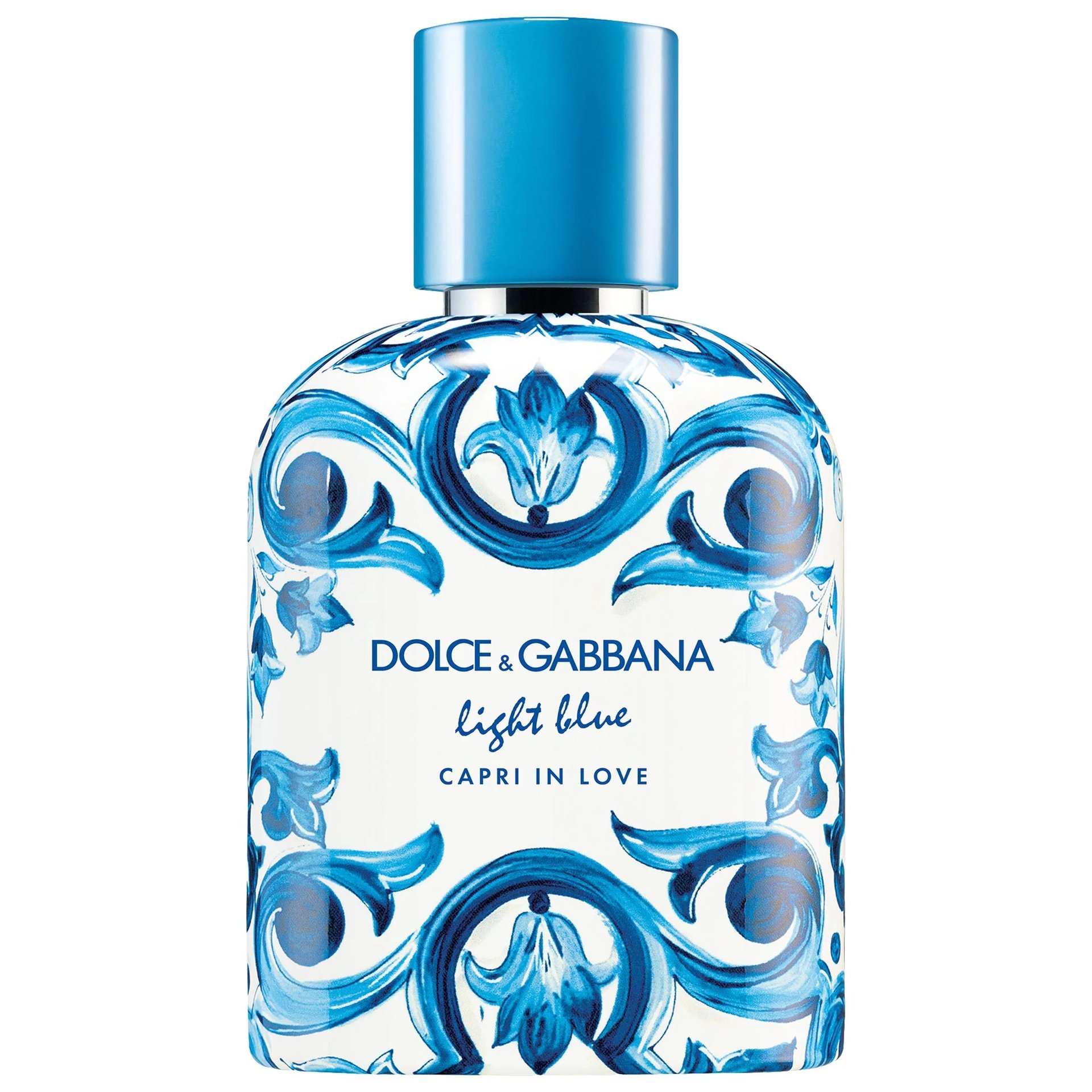 Light Blue Capri in Love by Dolce&Gabbana perfume bottle
